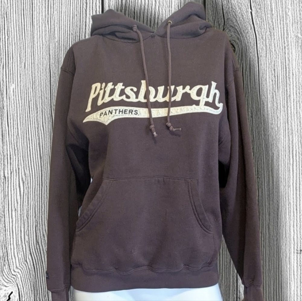 90s Pittsburgh Panthers Brown Jansport Hoodie